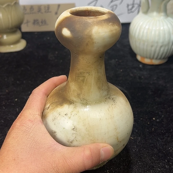 陶其他建宁窑蒜头瓶