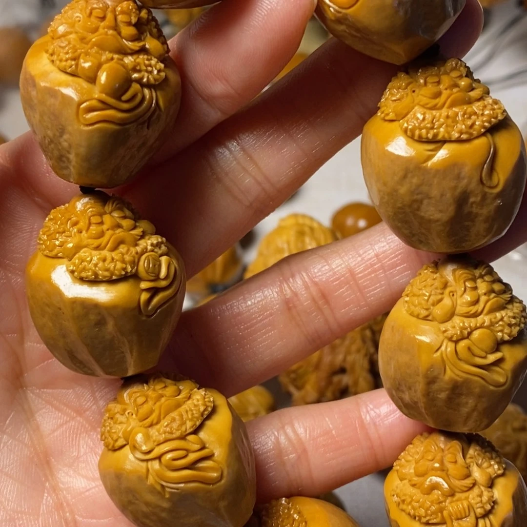 橄榄核手串/手链尕*子包衣达摩