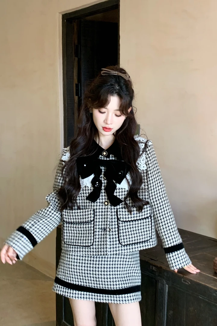 WY【南方庄园套装】品质女装洋气出行时尚休闲财阀千金小众老钱风