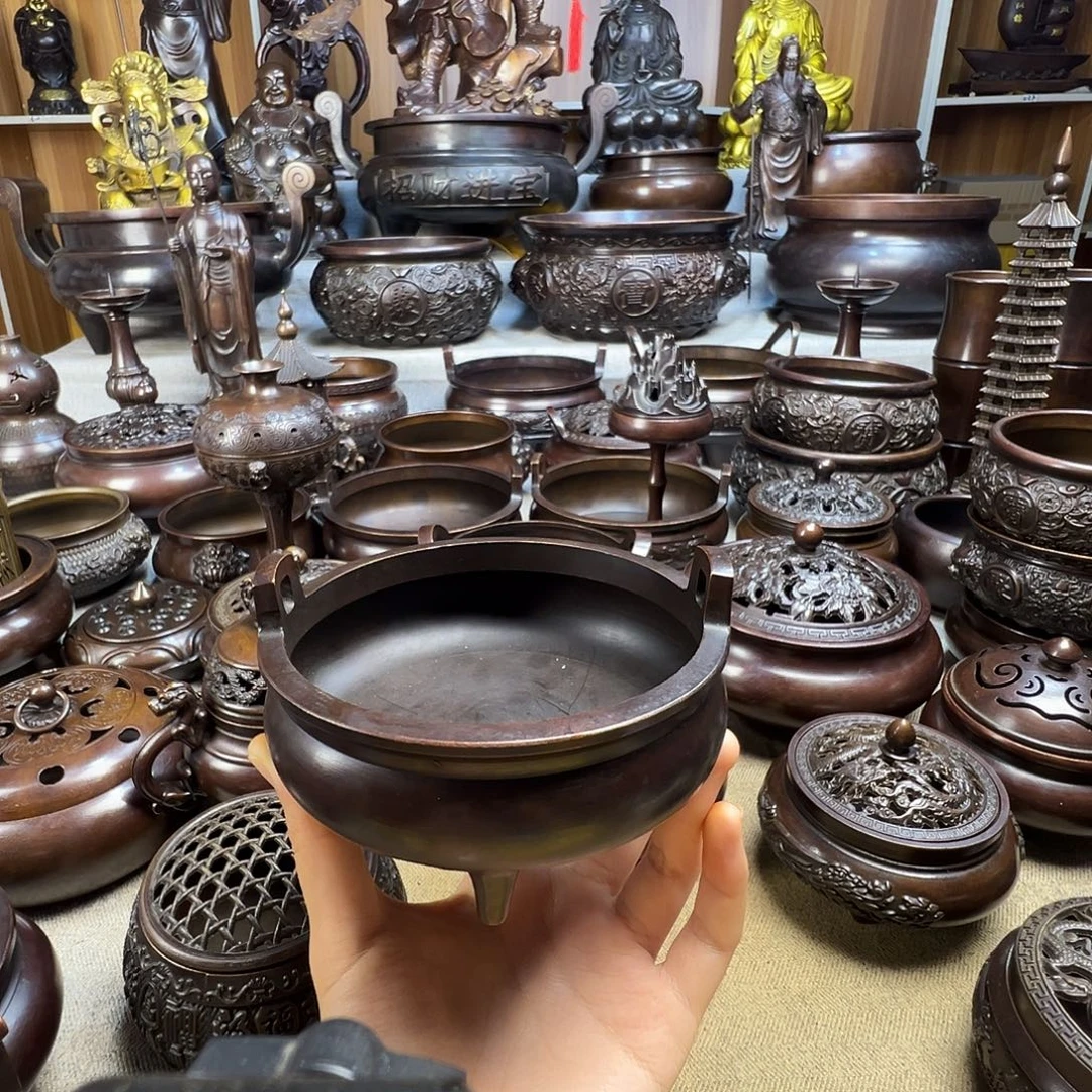 香炉铜香炉铜工艺品