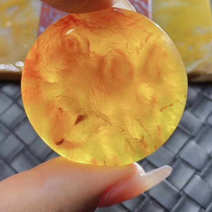 玛瑙/玉髓吊坠(不含链)未镶嵌唐*