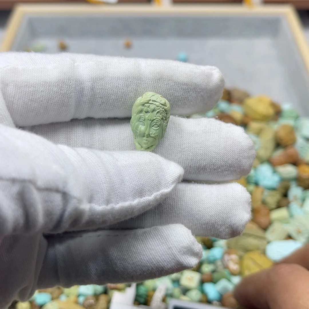 绿松石挂件未镶嵌