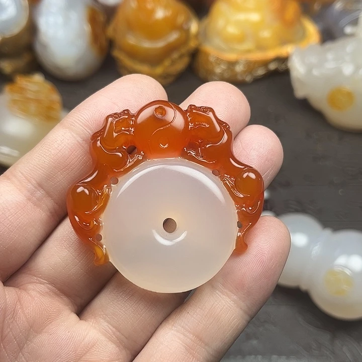 玛瑙/玉髓摆件未镶嵌用****5