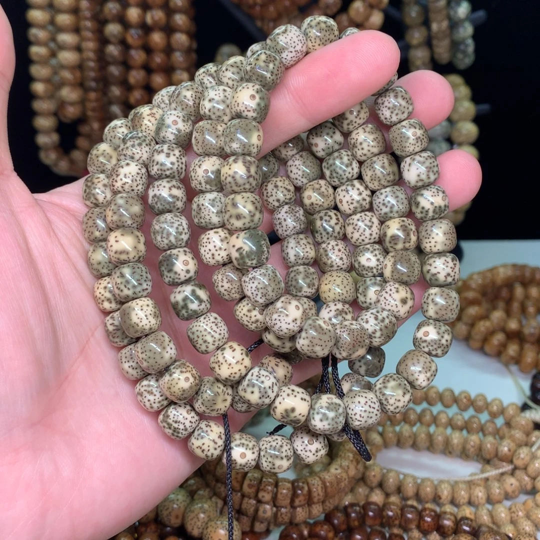 星月菩提吊坠10.9正月老型青花