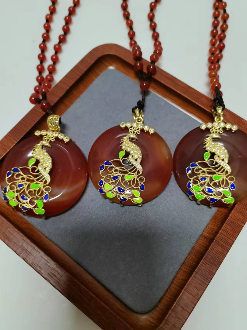 纳福祈福凤求凰吊坠【HG】