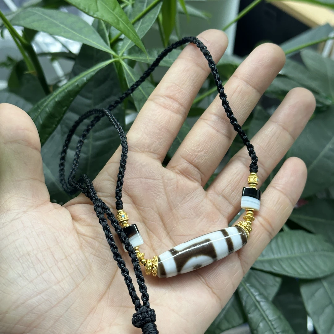 【不二】二眼天珠DIY项链 (多样性发)