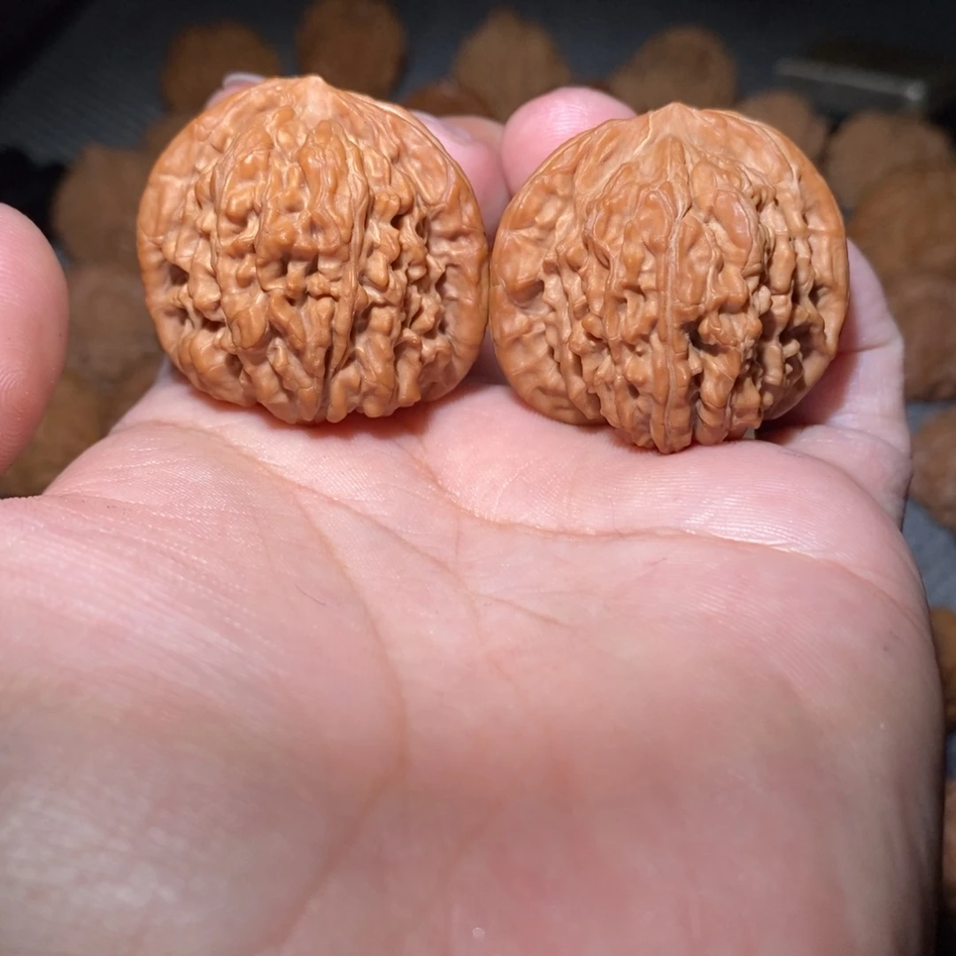 桃核吊坠37四座楼