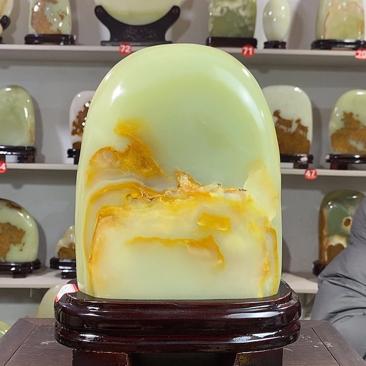 石材天然原石观赏石摆件