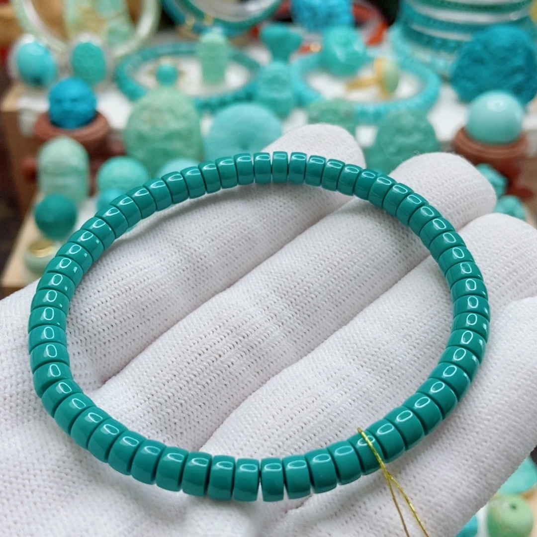 绿松石未镶嵌手串