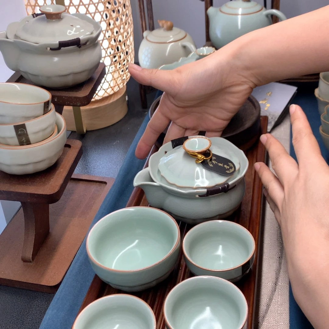 壶陶瓷茶具套装家用陶瓷茶具套装茶具