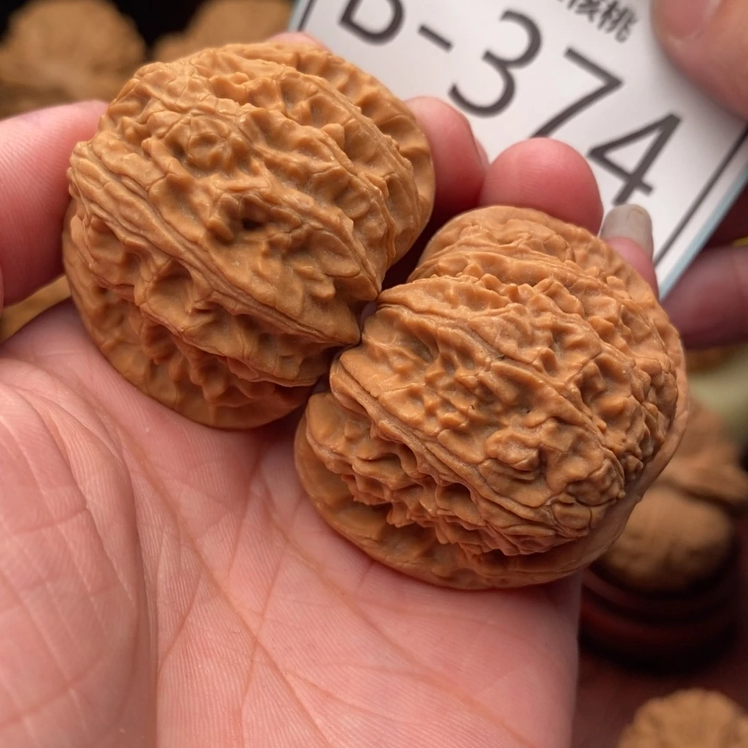 文玩核桃把件球白40