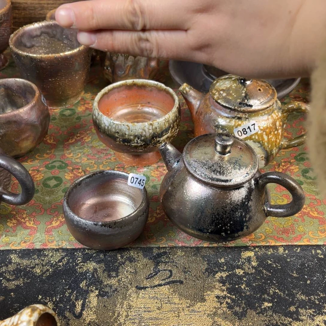 杯彬*?柴烧茶器主人壶壶