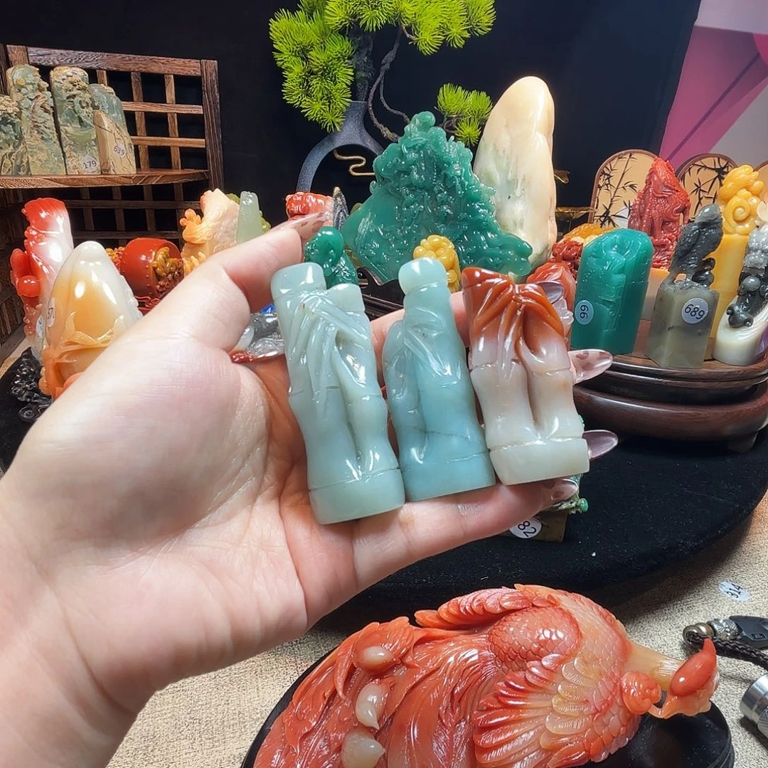 印石寿山石寿山石雕刻