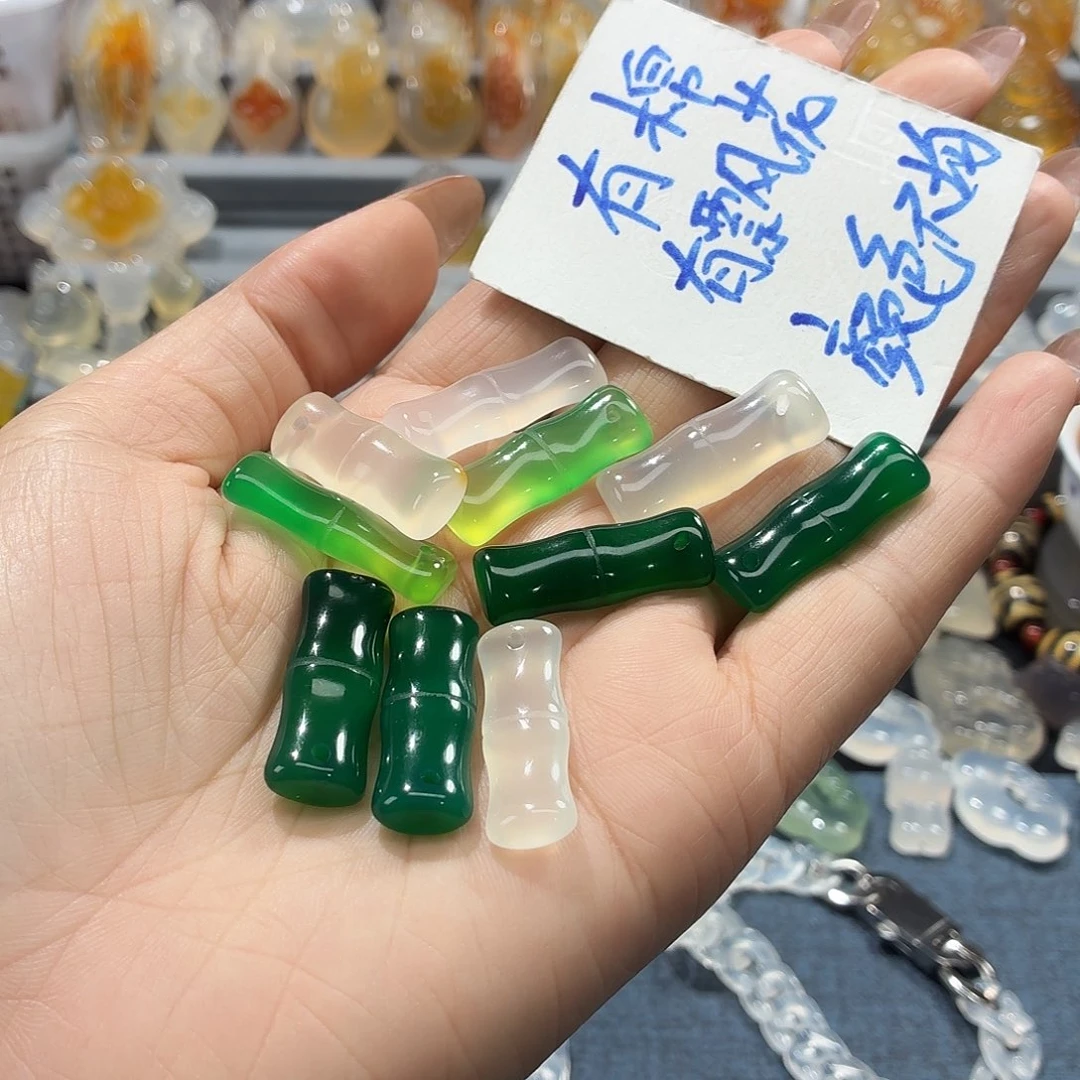 玛瑙/玉髓未镶嵌吊坠(不含链)