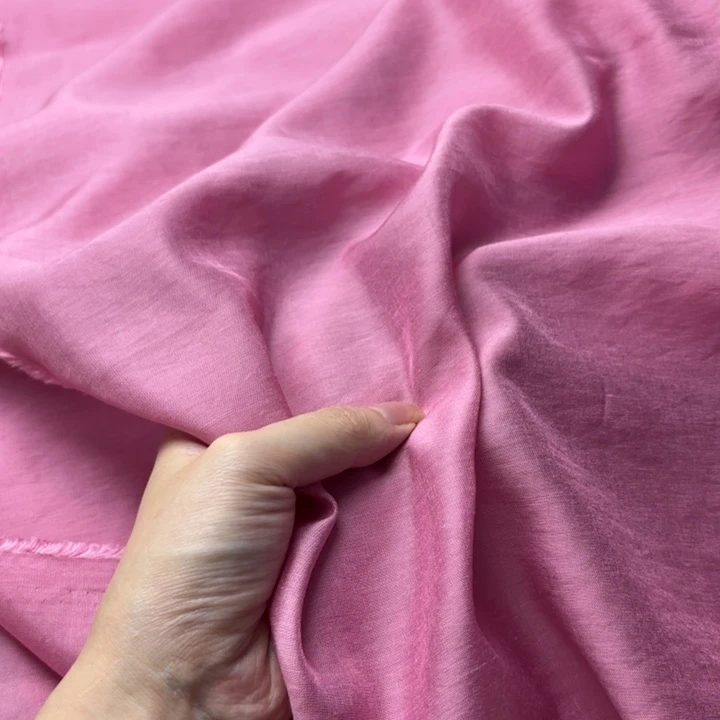 混纺棉玫粉色人鱼姬2米
