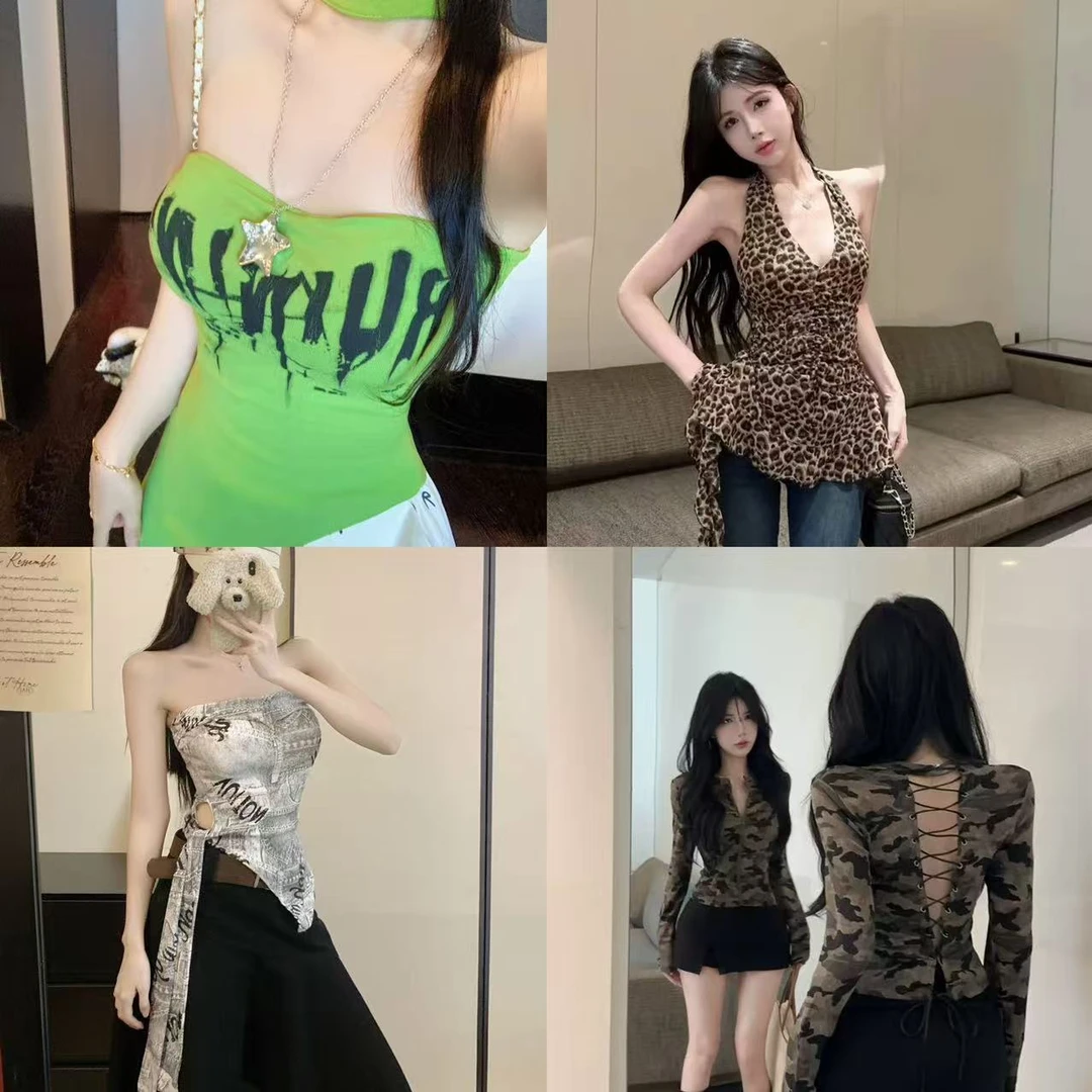 辣妹设计感显瘦内搭外穿少女风背心美背夏季吊带性感风修身型通勤