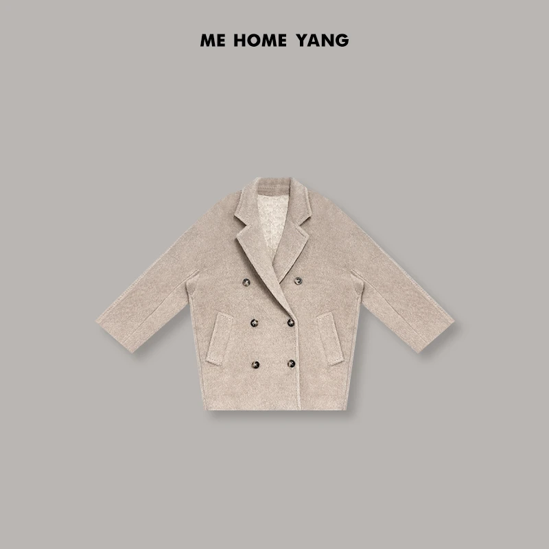 ME【可可西里】轻奢极简新款时尚流行休闲百搭设计师大衣MEQA1995