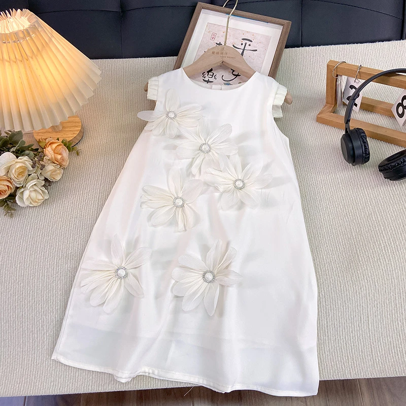 佑妈家童装 女童夏季新款裙子 公主裙子 女孩洋气连衣裙