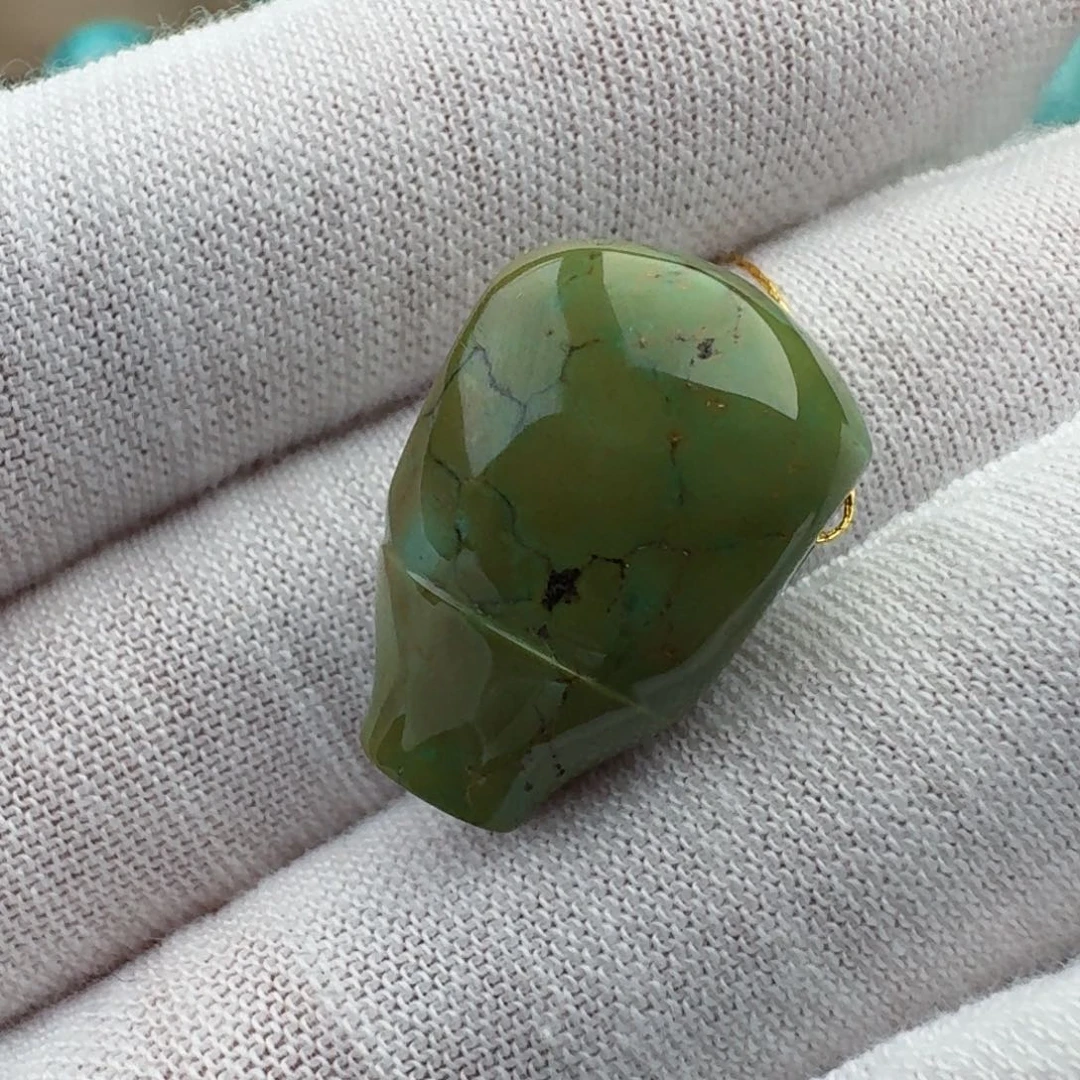 绿松石珠宝奇石未镶嵌徐**之