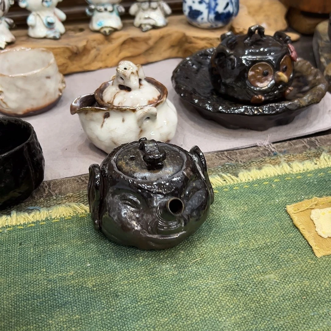 景德镇手工手作纯柴裸烧