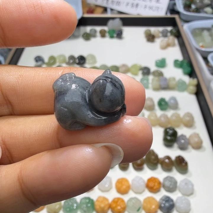 睡***法未镶嵌和田玉珠宝半成品
