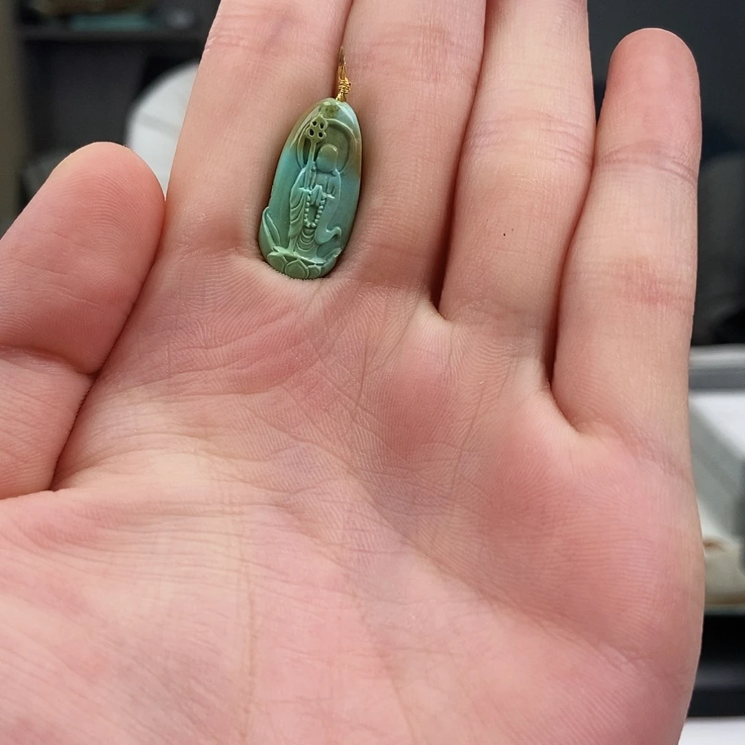 未镶嵌绿松石珠宝奇石