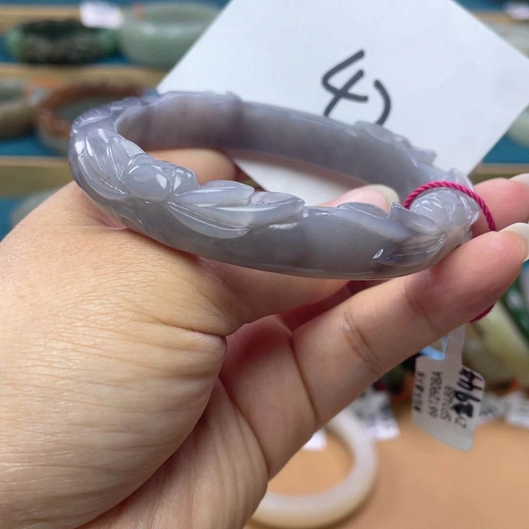 未镶嵌手镯和田玉圈口63