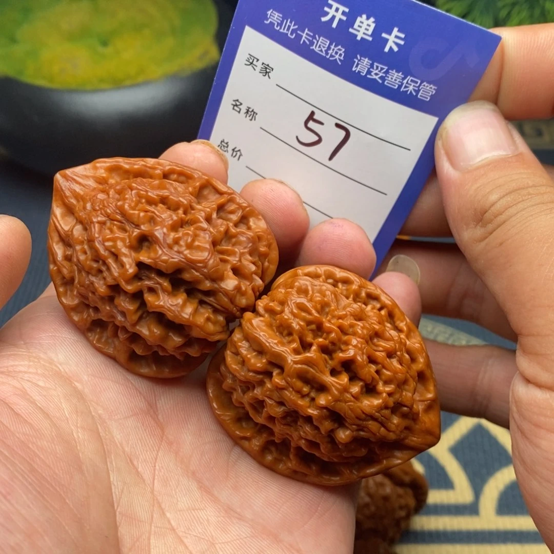 文玩核桃把件官帽43