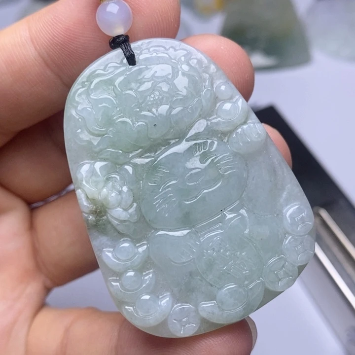 颈饰未镶嵌翡翠翡翠