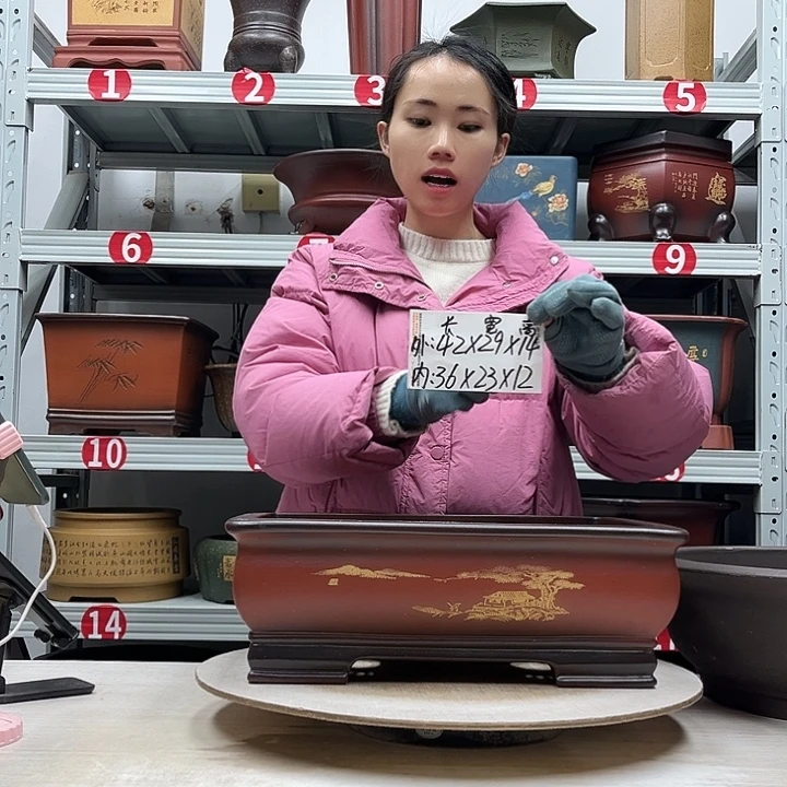 花盆紫砂紫砂花盆