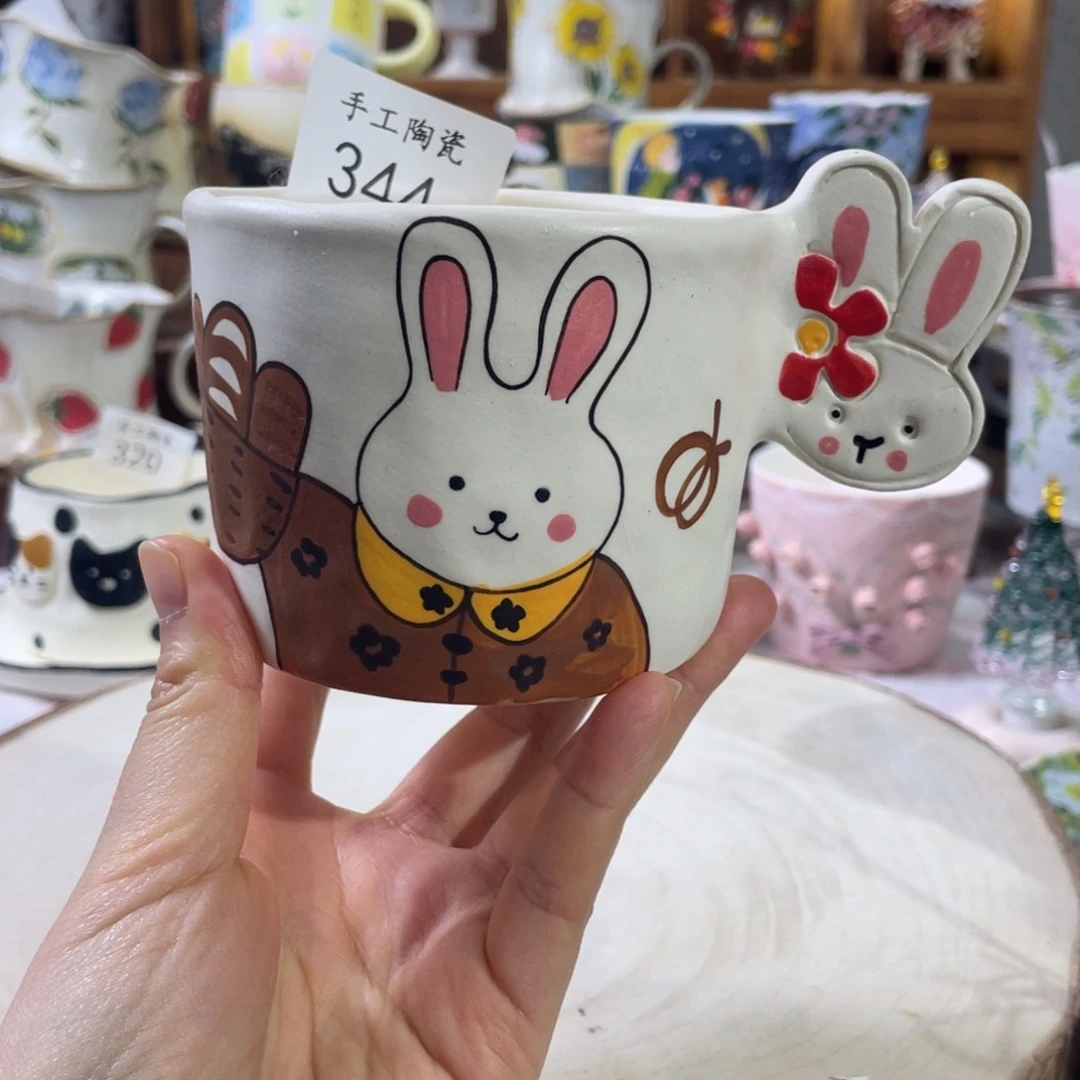 景德镇手工陶瓷杯344