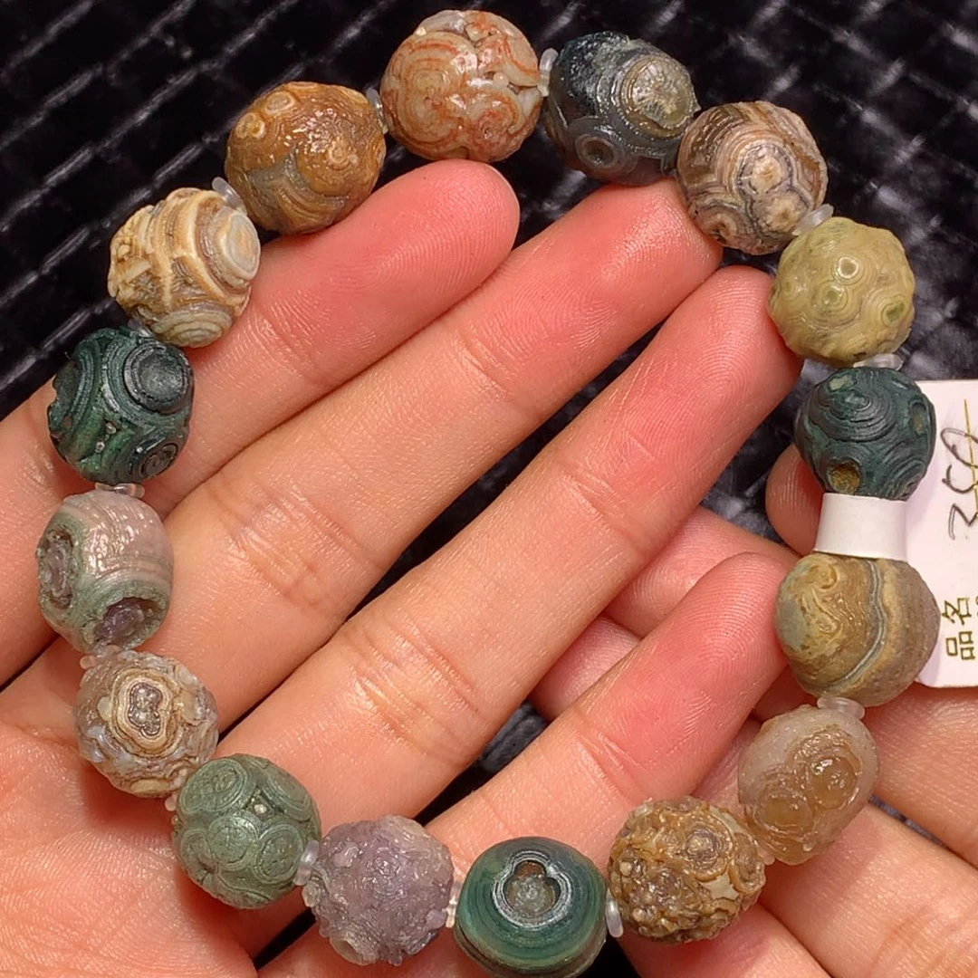 未镶嵌玛瑙/玉髓珠宝半成品