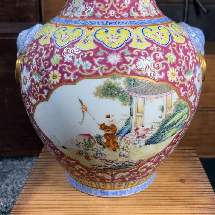 陶摆件日本回流好器物