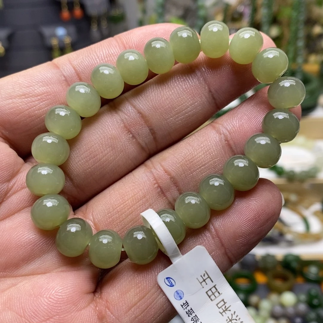 和田玉手链未镶嵌86