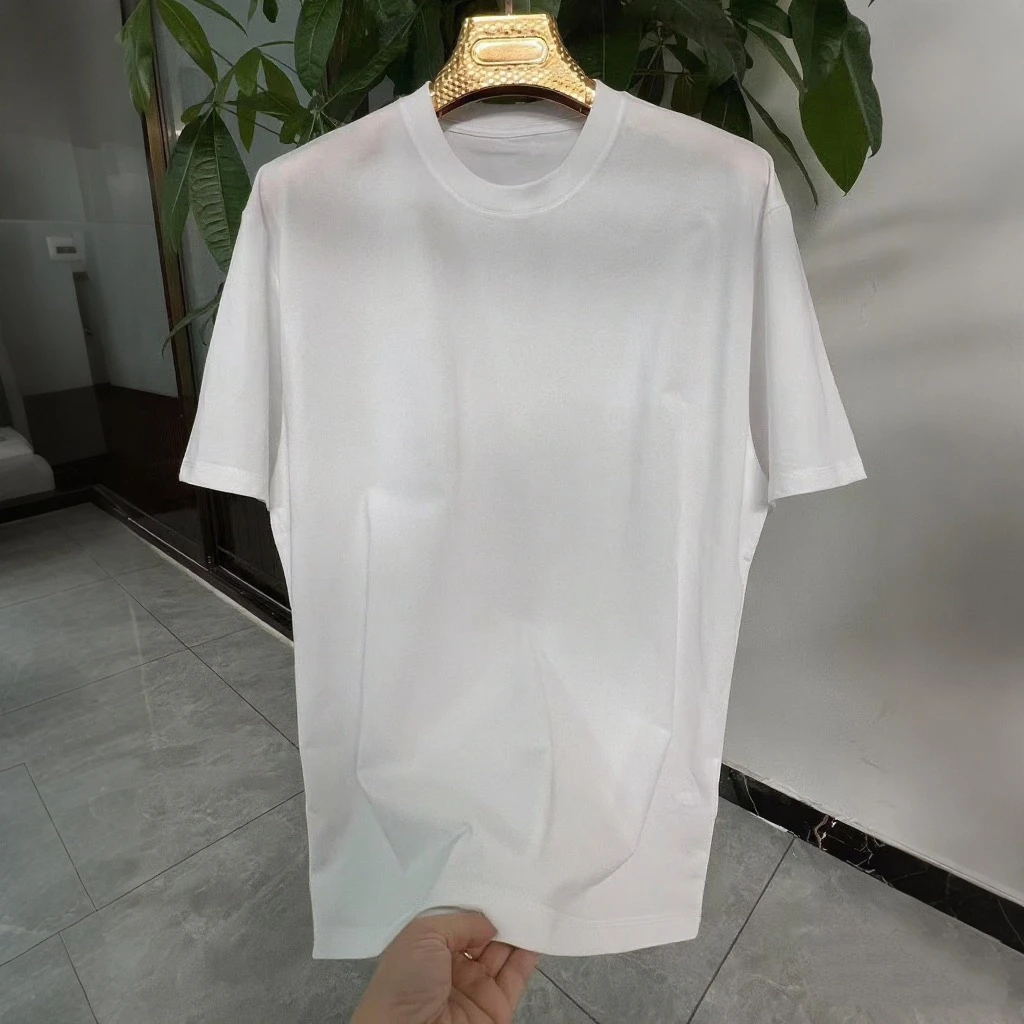 夏季短袖常规款索罗娜圆领落肩袖T恤半袖百搭男女同款T007