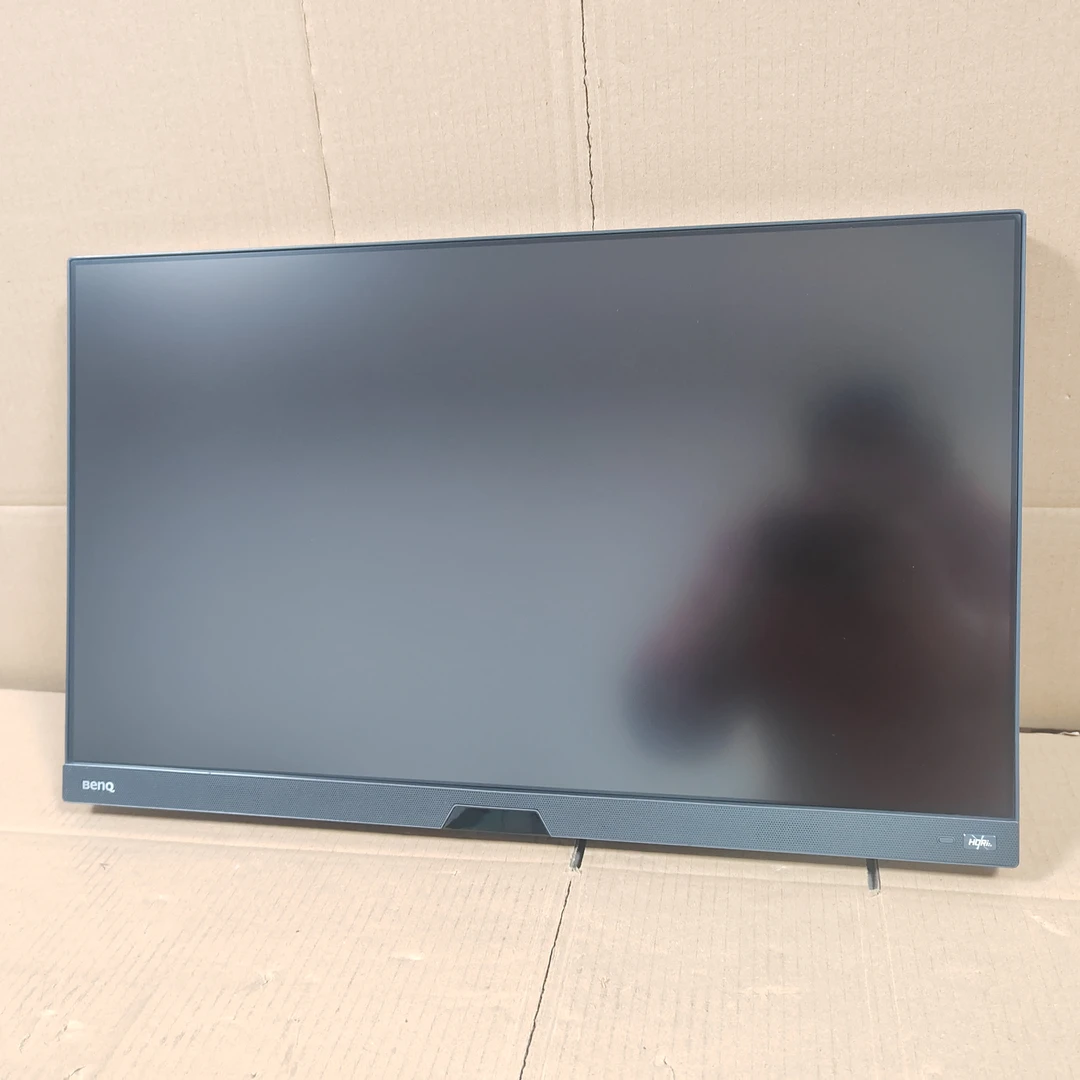 9新 Benq/明基 27寸明基莫比乌斯直面4K144HZ白色电竞高清游戏