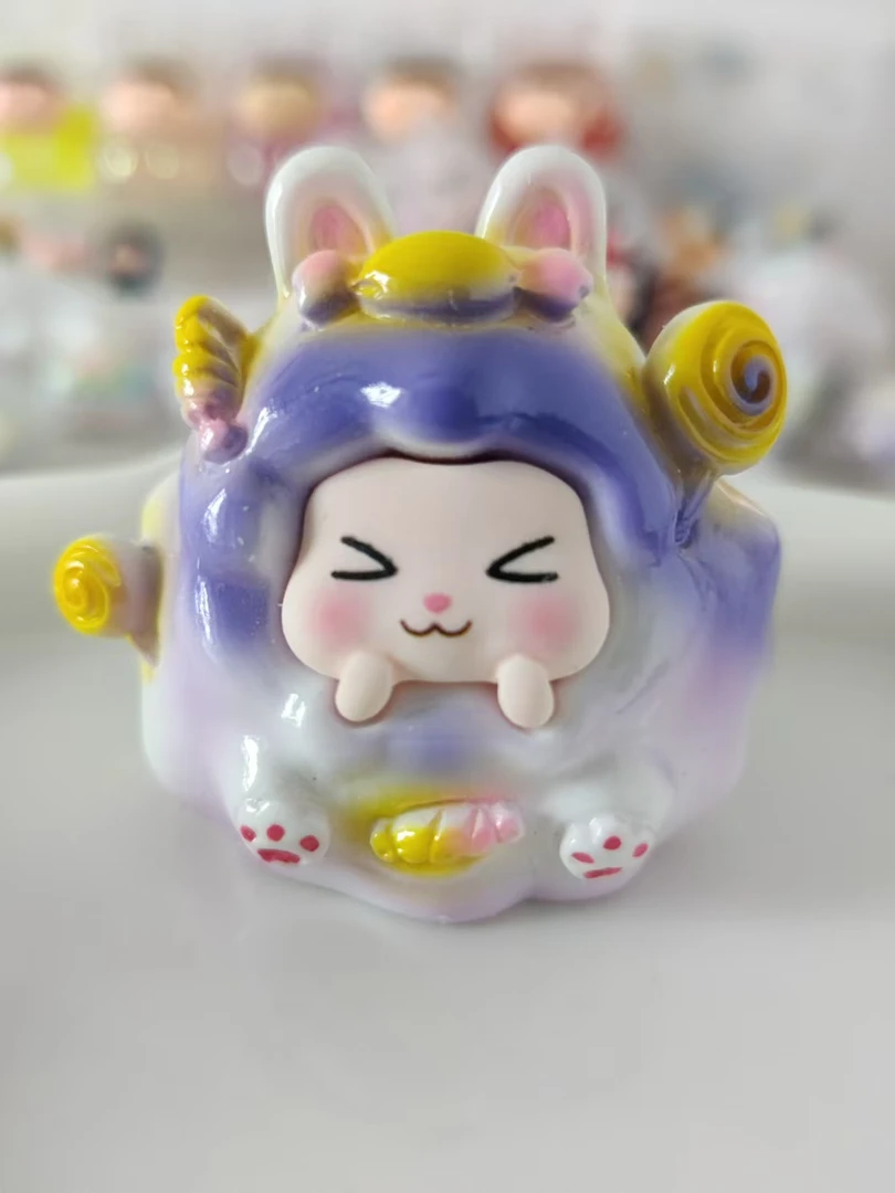 可爱摆件树脂立体摆件流沙瓶