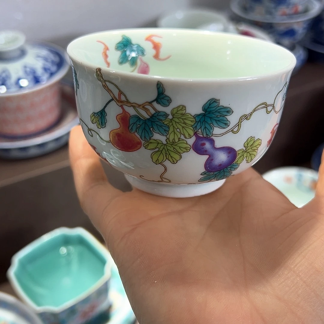 盖碗全场七景德镇景德镇都景德镇陶瓷