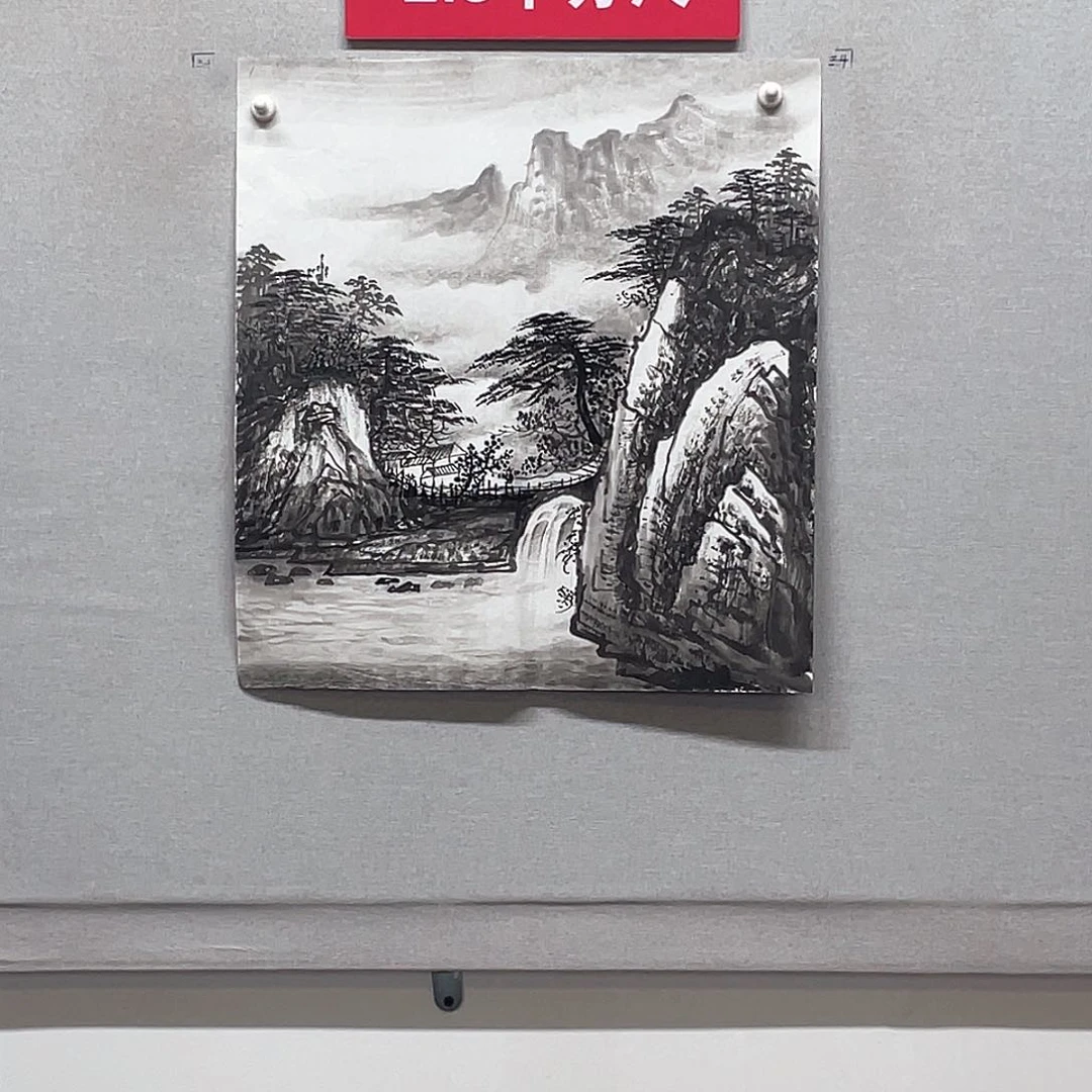 国画山水画作品欣赏1