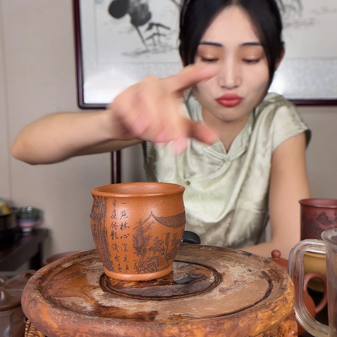 茶壶紫砂一壶李紫砂