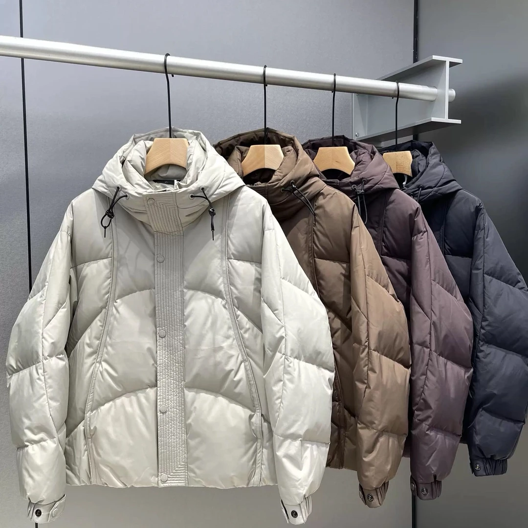 【XQ】冬季厚款2666连帽国标90高品质羽绒服