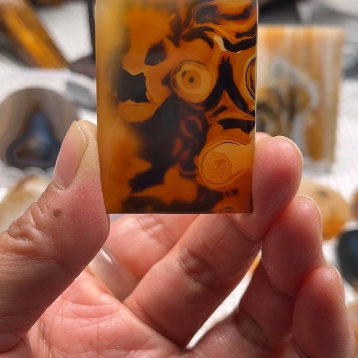 玛瑙/玉髓未镶嵌吊坠(不含链)