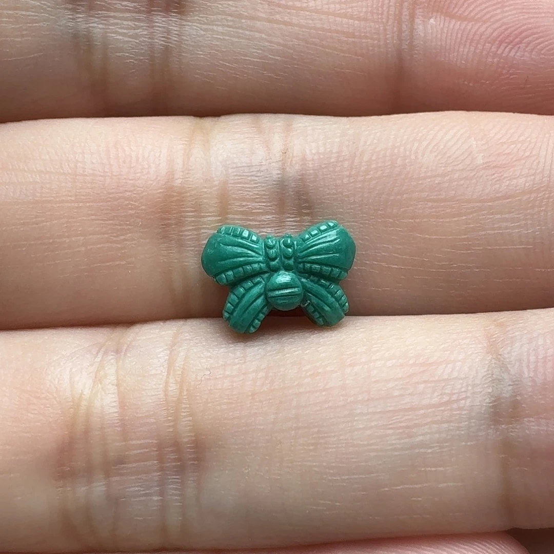 绿松石未镶嵌蝴蝶结