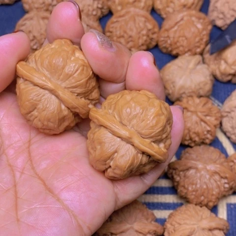 【闪购商品】文玩核桃吊坠用****1蛙蛙38