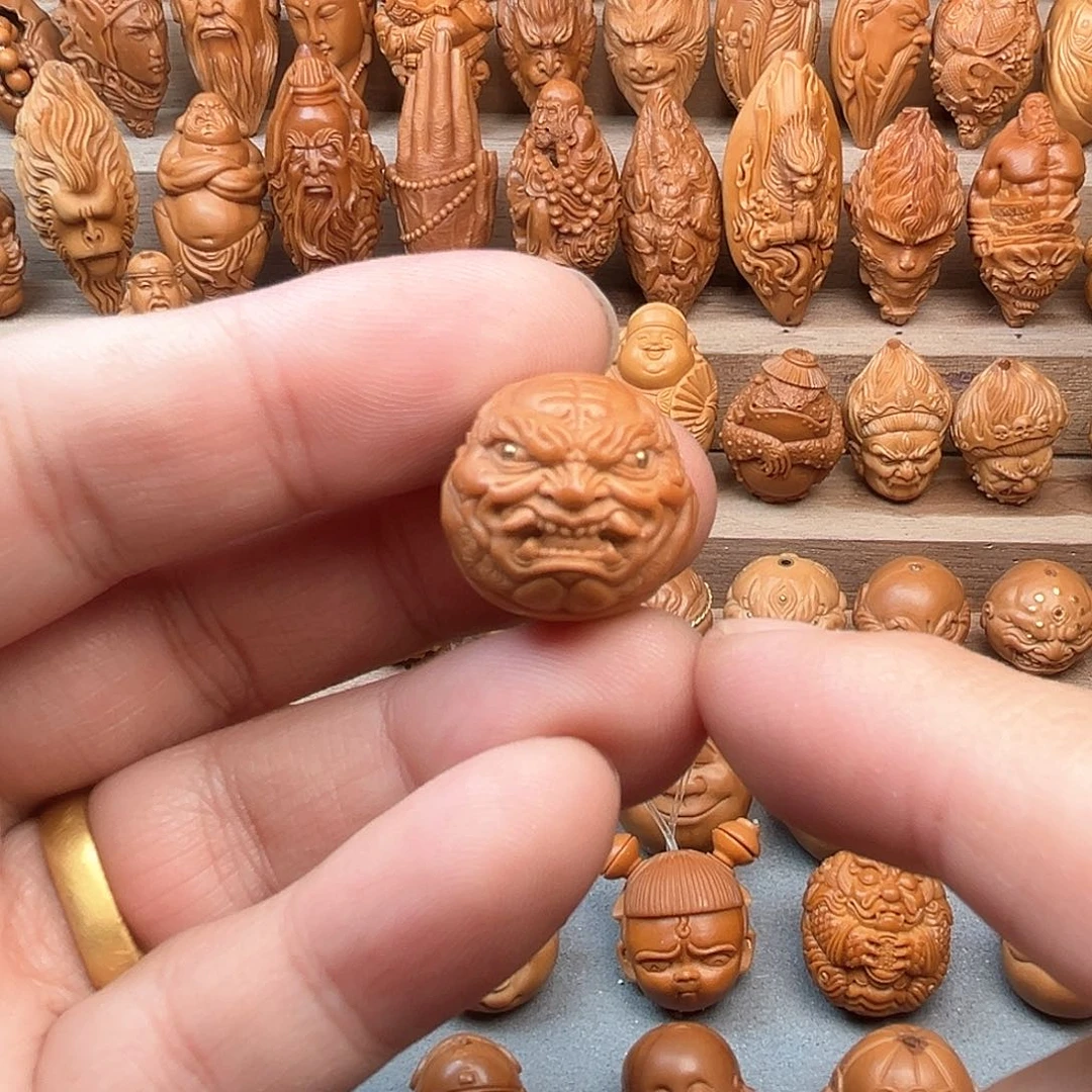 猴头核桃吊坠20虎僧福利