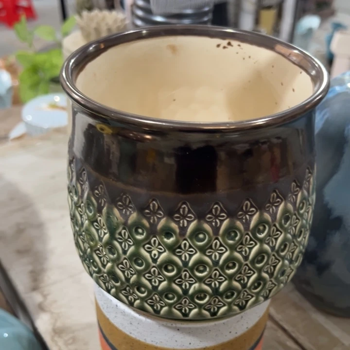 陶瓷花瓶摆件微瑕捡漏出