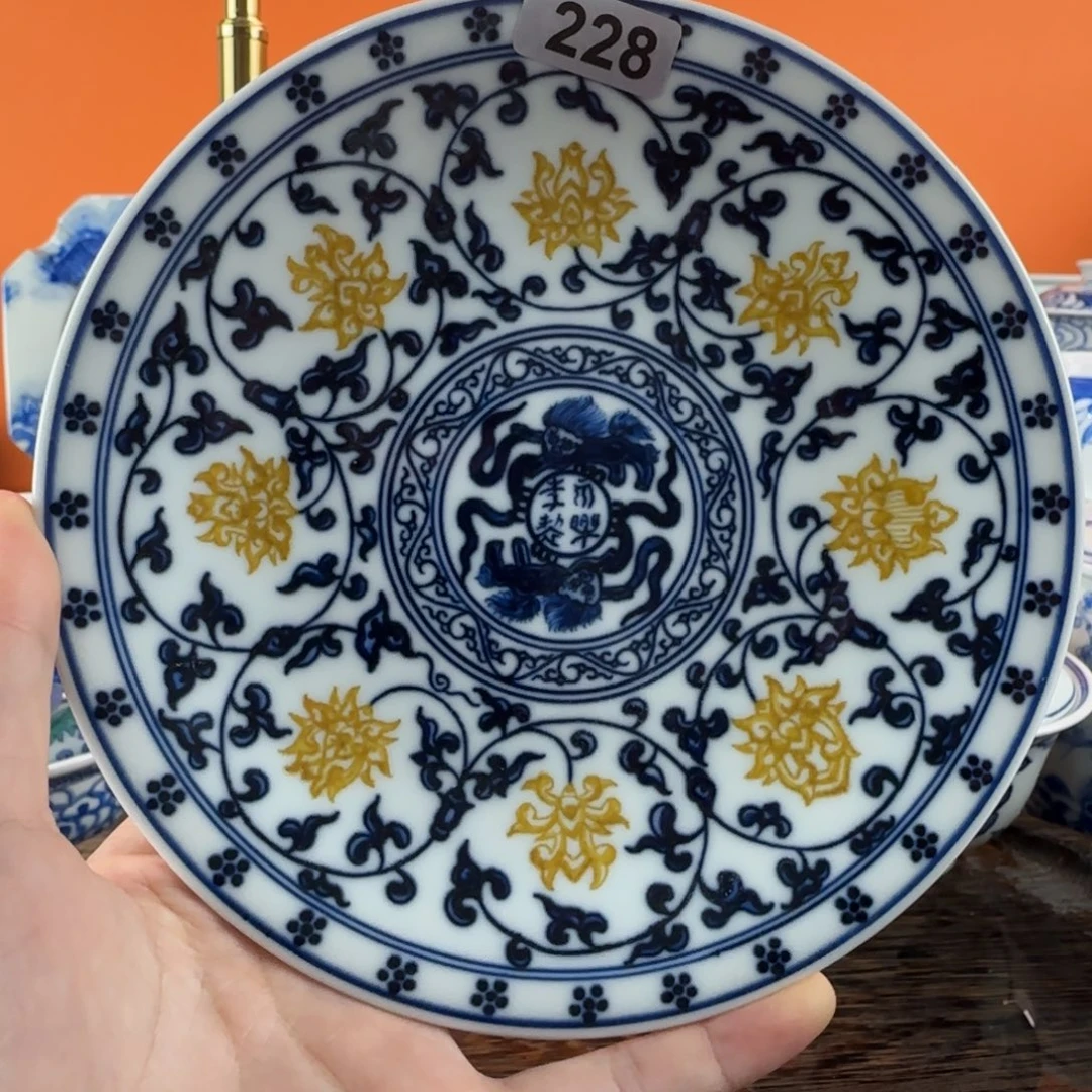 瓷片景德镇手绘青花瓷器228