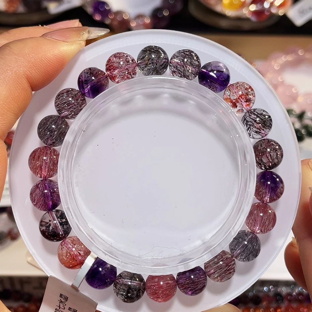 水晶手链未镶嵌飞***鱼手链8.5