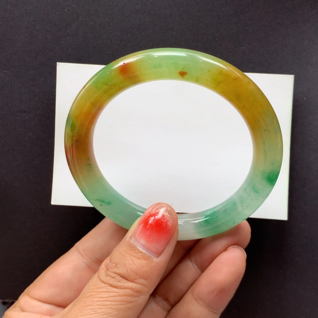 石英质玉未镶嵌手镯