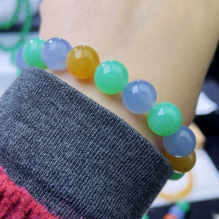 翡翠未镶嵌手链翡翠